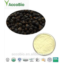 High Quality 100% Natural Certificated Organic Black Pepper Extract Powder